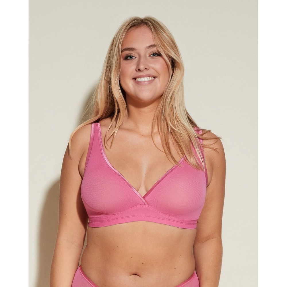 Cosabella Soire Panache Confidence Wireless Plus Size Mesh Bralette Size X